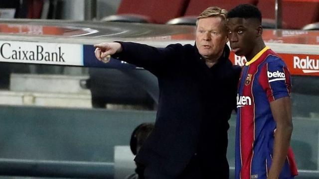 开云体育网址-科曼：提拔小将不看年龄 莫里巴：梅西让我上去进球